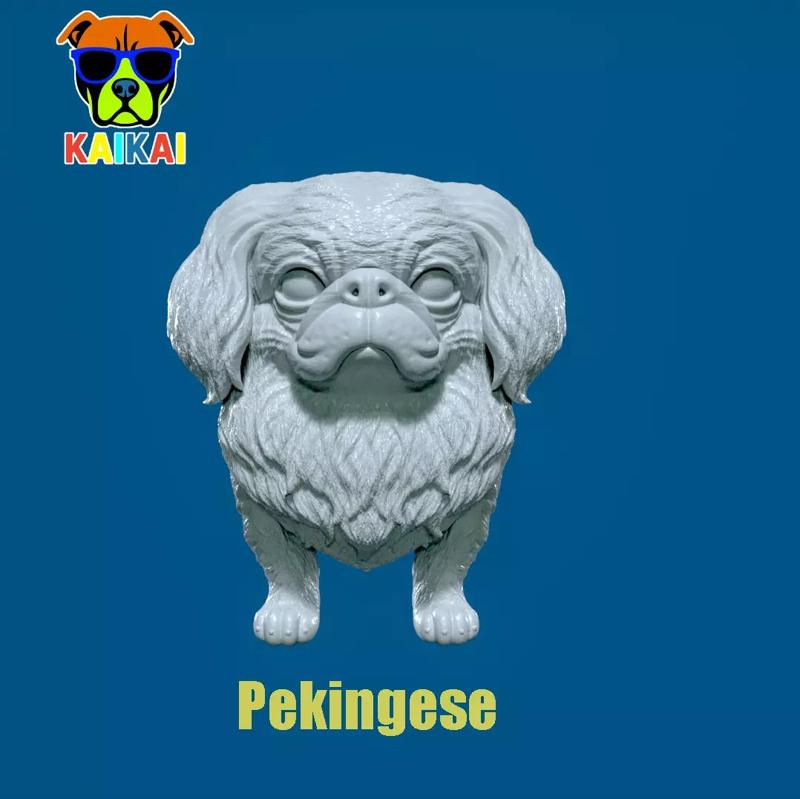 Pekingese Dog Beijing - 3D print