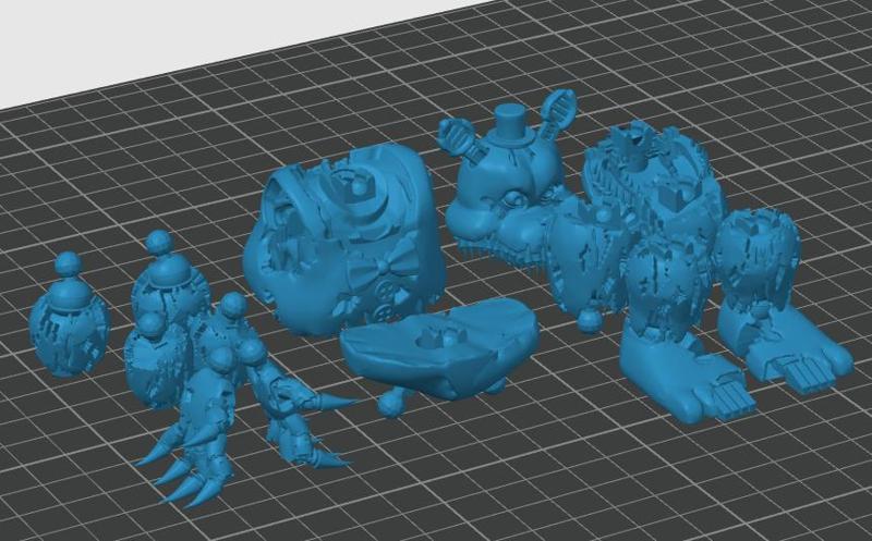 Nightmare Fnaf 4 Funko Figure!  (Credit to Alexthepiratedoggo)