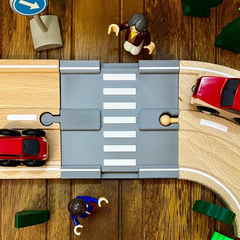 Toy Road - Crosswalk - Compatible with BRIO