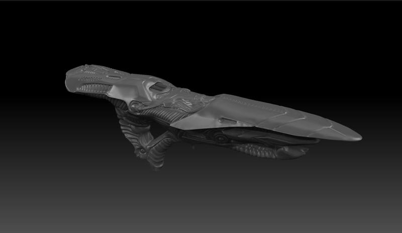 PARADEMON GUN  -  ZACK SNYDER JUSTICE LEAGUE BATMAN