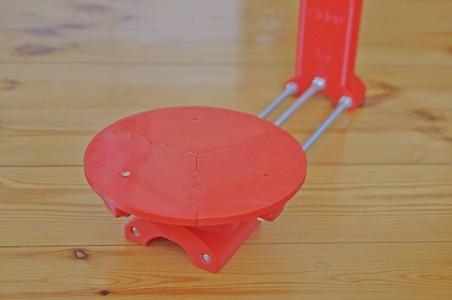 Ciclop 3D scanner - disc/platform/bed in 3 parts
