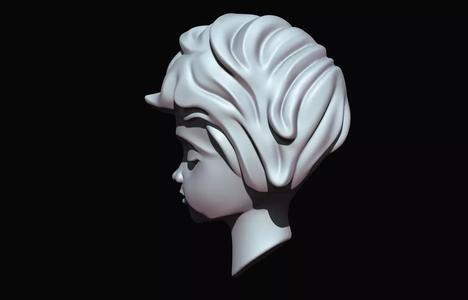 Baby Boy Face 3d Print