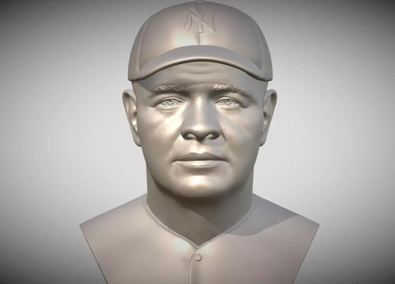 Babe Ruth bust