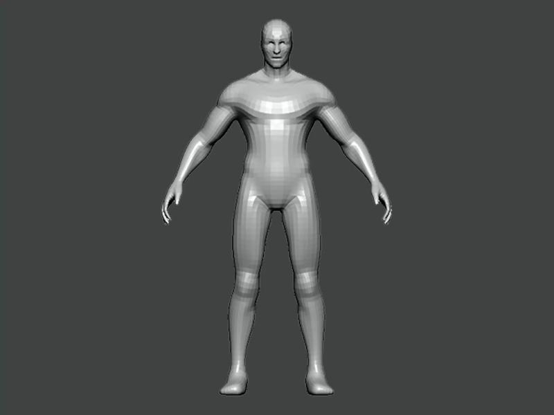 3D Model-BASE MESH0002