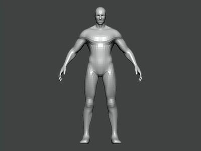 3D Model-BASE MESH0002