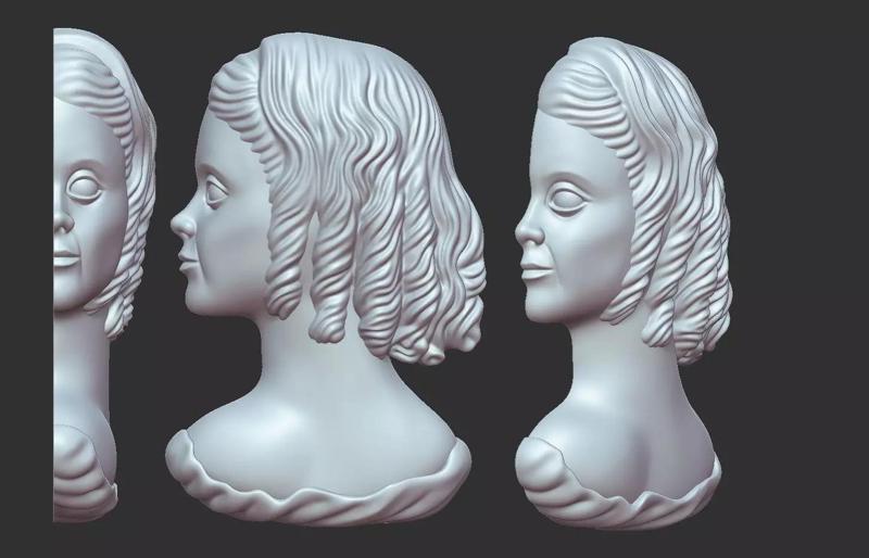 British Woman 3D Print file