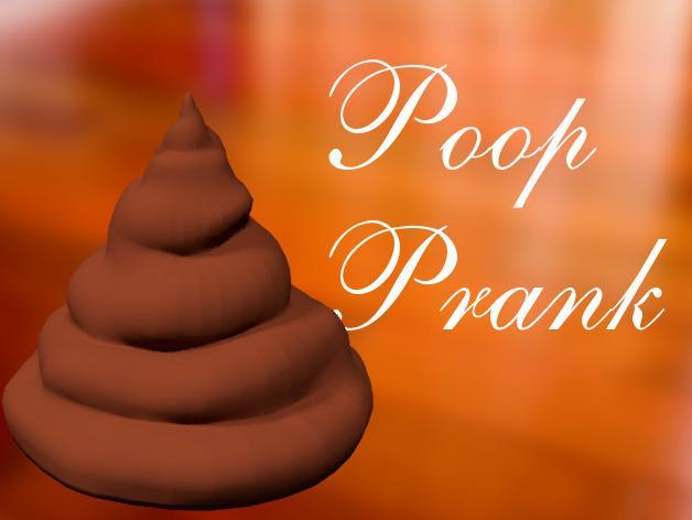 Poop prank 3d model