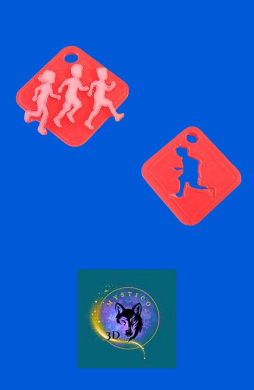 Medal for children's athletics x2