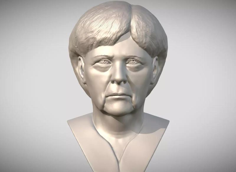 Angela Merkel bust
