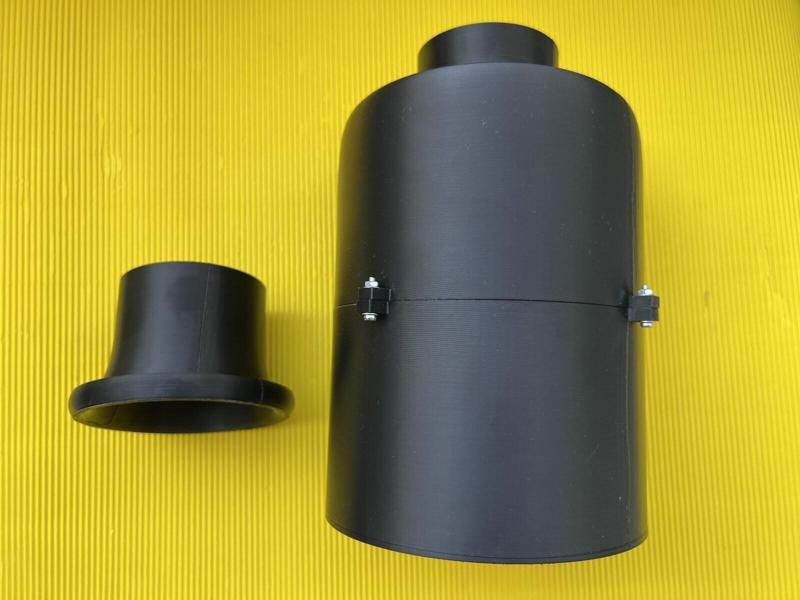 Universal Cold Air Intake (CAI) – Closed Air Filter Housing + Intake Adapter