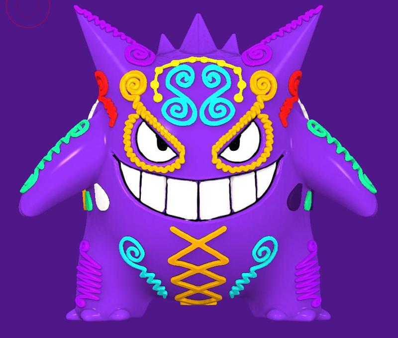 POKEMON -GENGAR Halloween