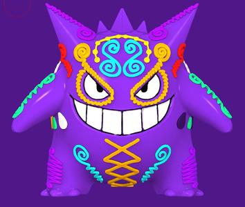 POKEMON -GENGAR Halloween