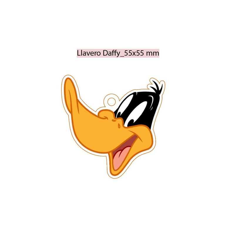 Daffy_Daffy_Lucas_Duck keychain
