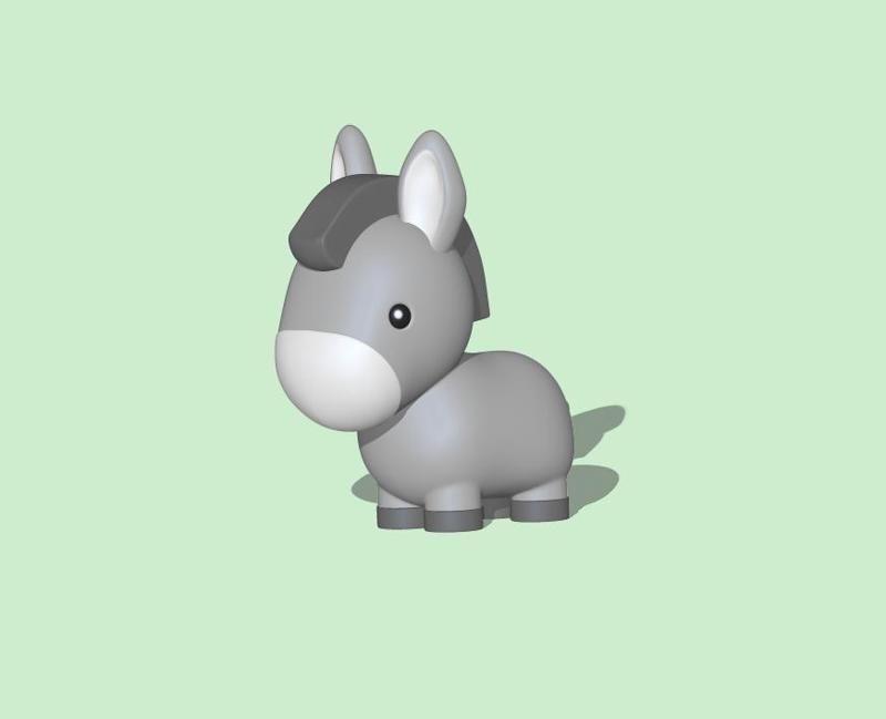 Cute Donkey