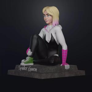 Spider Gwen Across the Spider-Verse