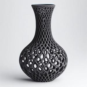 Voronoi Vase 3D Print – Modern Decorative Pot/Holder, Geometric Home Decor, Stylish Table Centerpiece