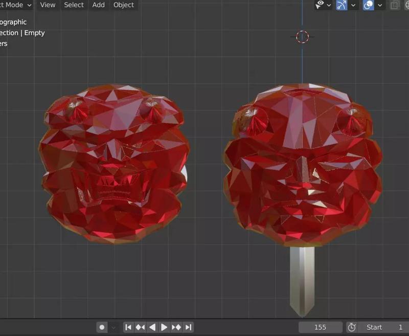 Kamen Rider Hibiki Ongeki Bou 3D printable cosplay props