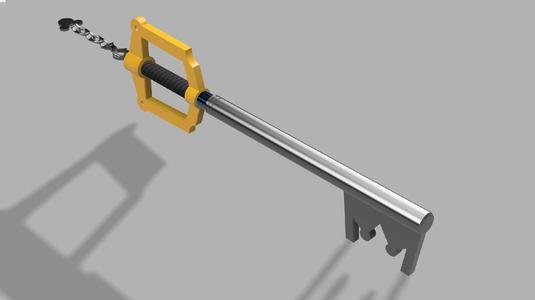 Sora's Kingdom Key Keyblade (Smash Bros Ver)