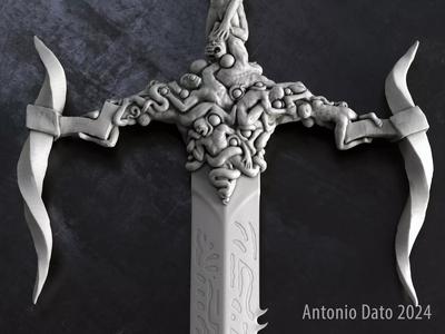 Stormbringer Sword Printable 3D Model