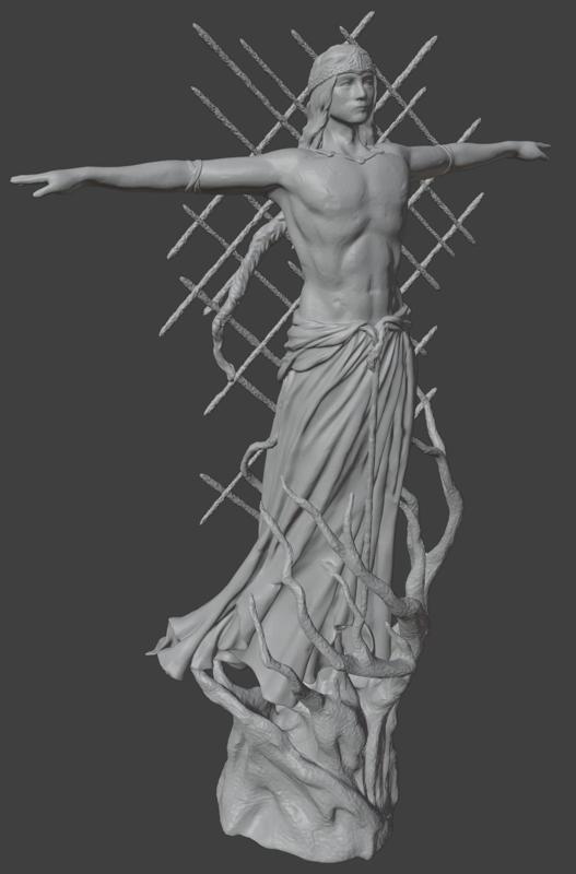 Statue of Radagon of the Golden Order - ELDEN RING