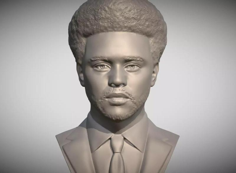 The Weeknd bust
