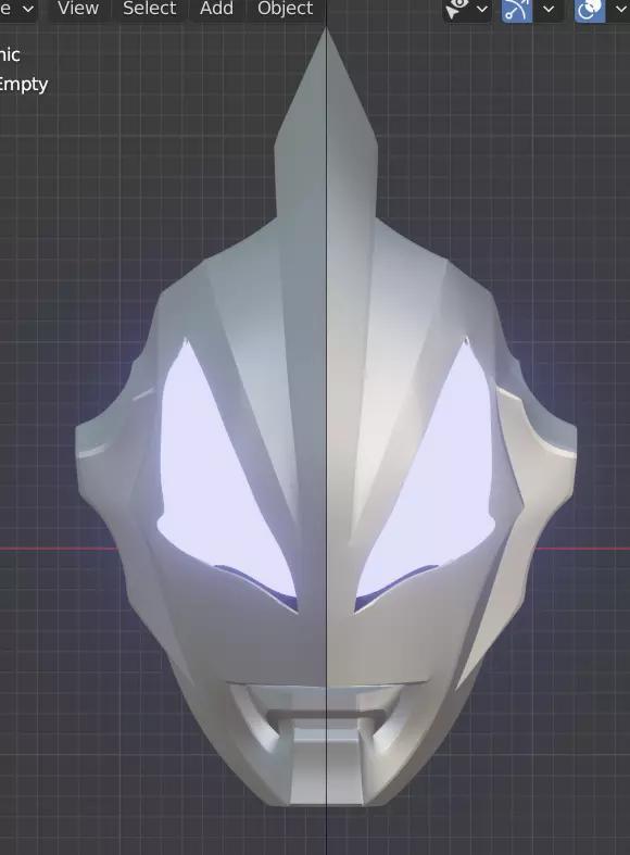 Ultraman Geed 3D printable Helmet