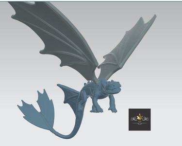 Toothless – Night Fury Dragon