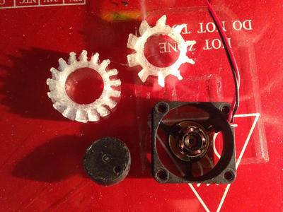 corpo ventola raffreddamento sostitutivo/Cooling fan replacement blades 30x30x10