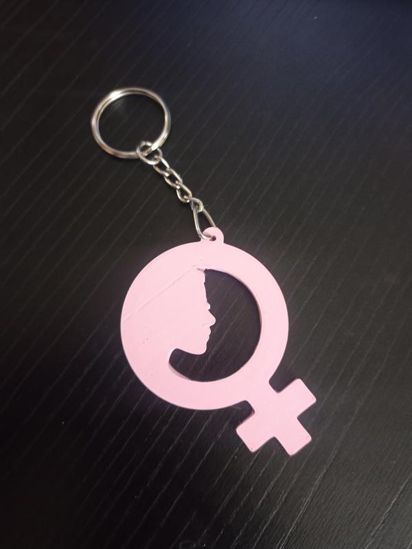 WOMEN'S DAY KEYCHAIN