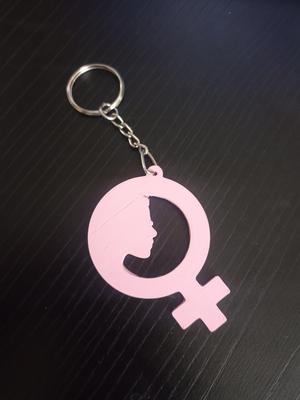 WOMEN'S DAY KEYCHAIN