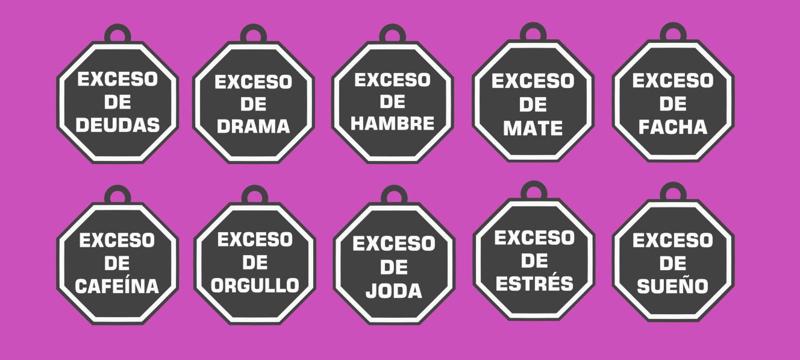Key rings Excesses (10 phrases)