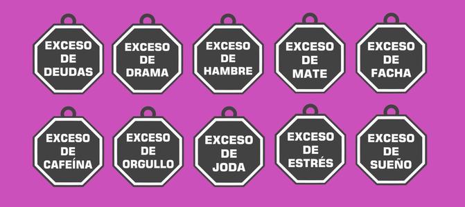 Key rings Excesses (10 phrases)