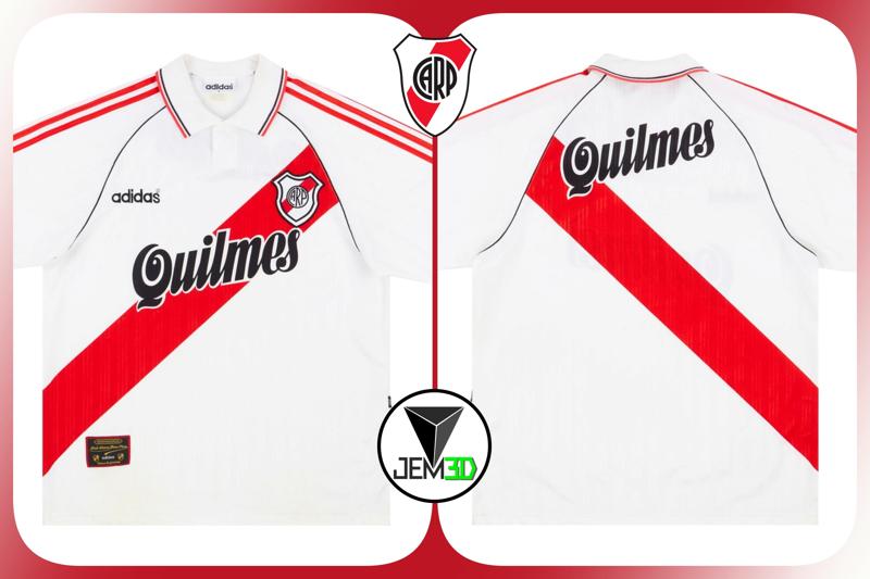 KEYCHAIN AND PICTURE OF RIVER JERSEY 95/96