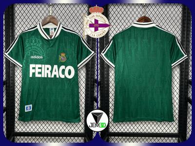 RETRO 98/99 DEPORTIVO LA CORUÑA KEYRING AND T-SHIRT BOX (Includes Djalminha)