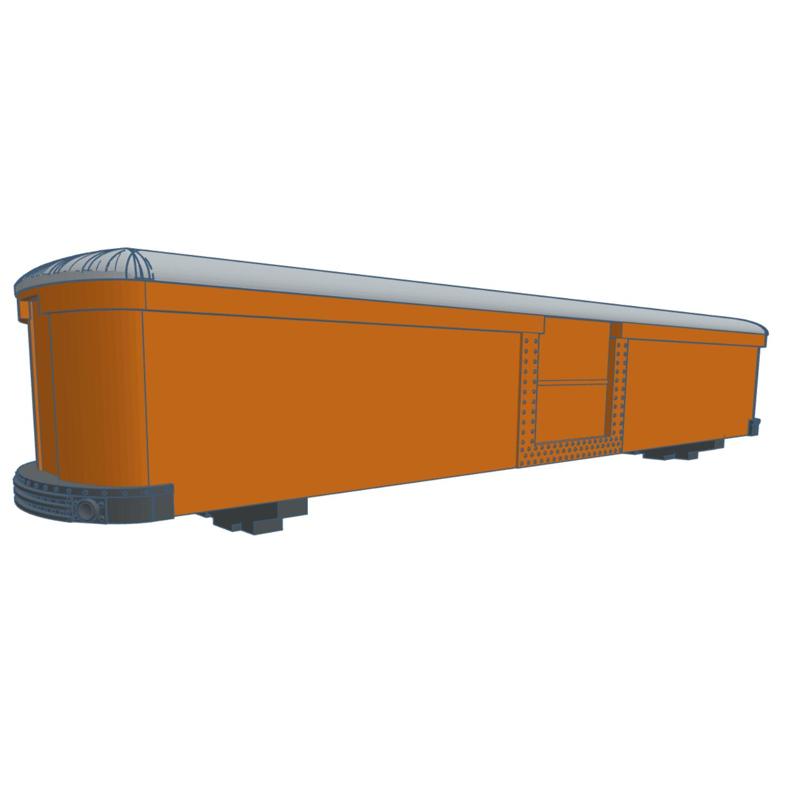 Lake Shore Electric Round End Box Car
