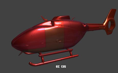 Eurocopter EC135 (RC helis 450)