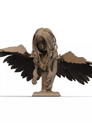 Seraphim Bust 3D Print