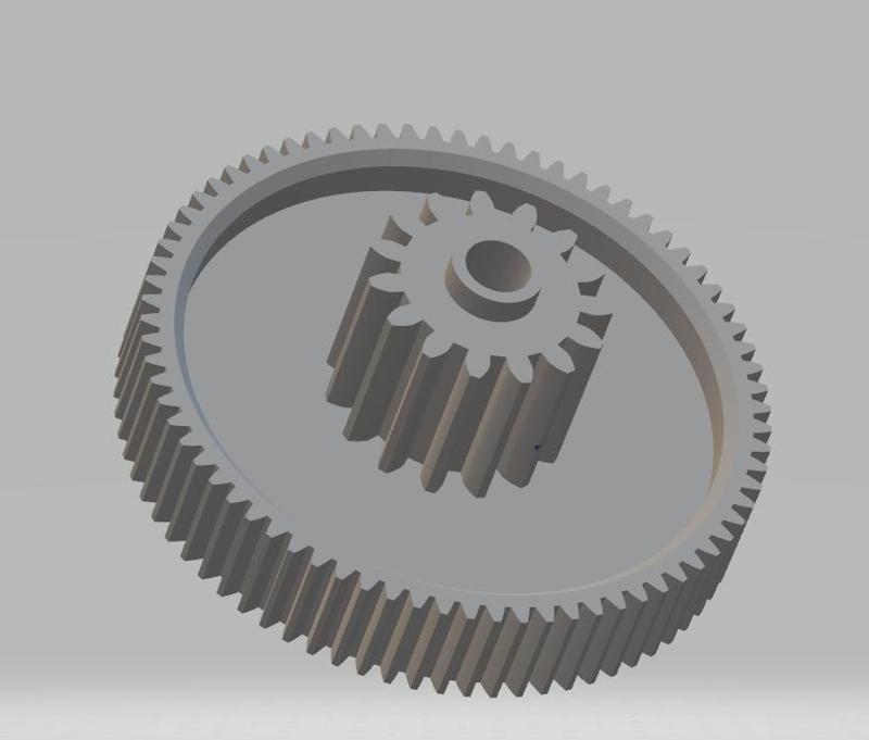 Gear for Vitek meat grinder, Scarlett EUROKITCHEN, art. LV41032