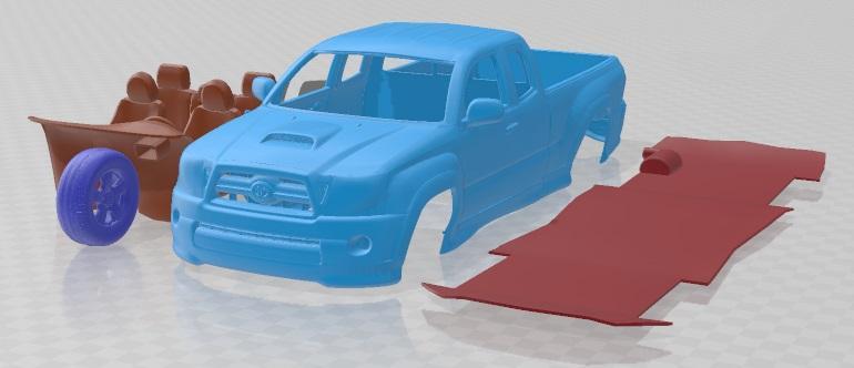 Toyota Tacoma XRunner 2011 Printable Car