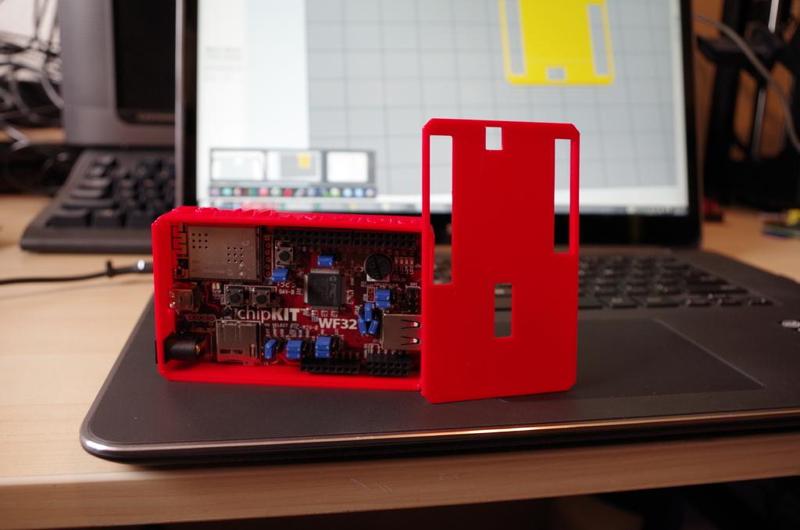 Project Box for Digilent WF32 - Multiple Lid Designs