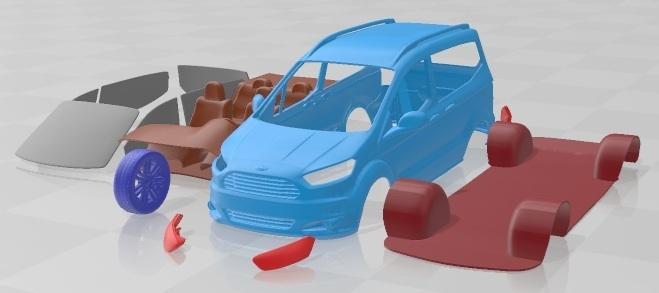 Ford Tourneo Courier 2013 Printable Car