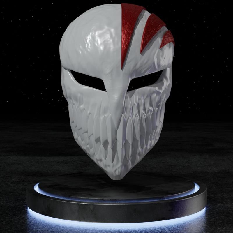 Hollow Mask - Bleach Ichigo. Cosplay Mask