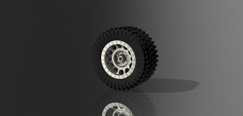 Method MR105 / Maxxis Extreme MT (1/64 Scale)