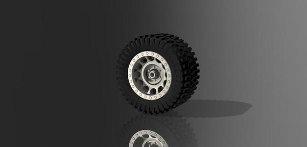 Method MR105 / Maxxis Extreme MT (1/64 Scale)