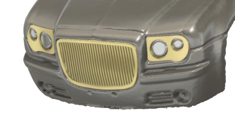 1/25 AMT 2005 Chrysler 300C Optional Grills