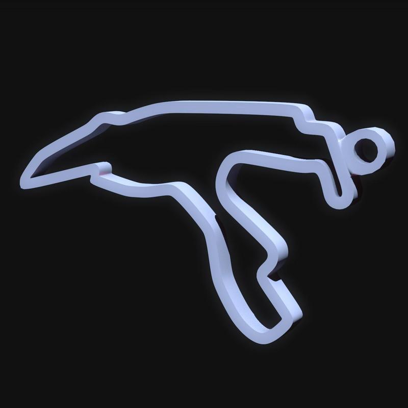 KEY RING SPA FRANCORCHAMPS - FORMULA 1 - 2024