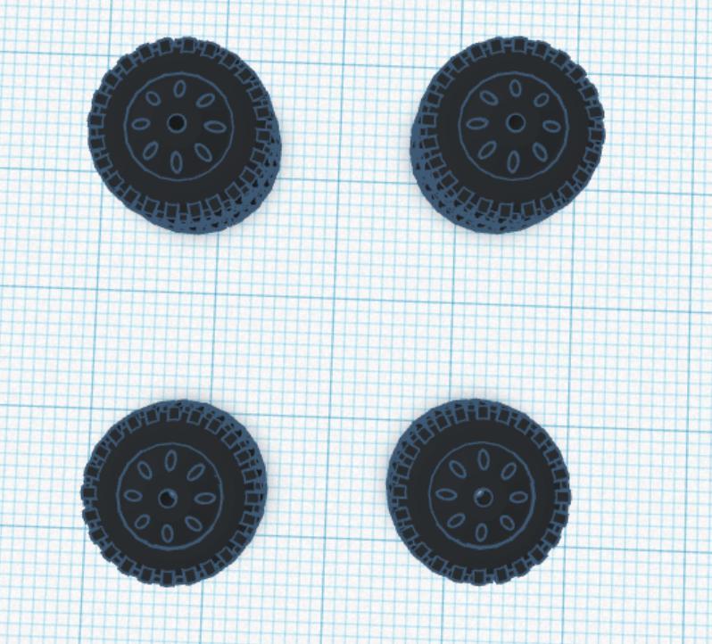 1/64 Alcoa wheels on boggers