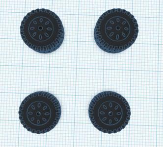 1/64 Alcoa wheels on boggers