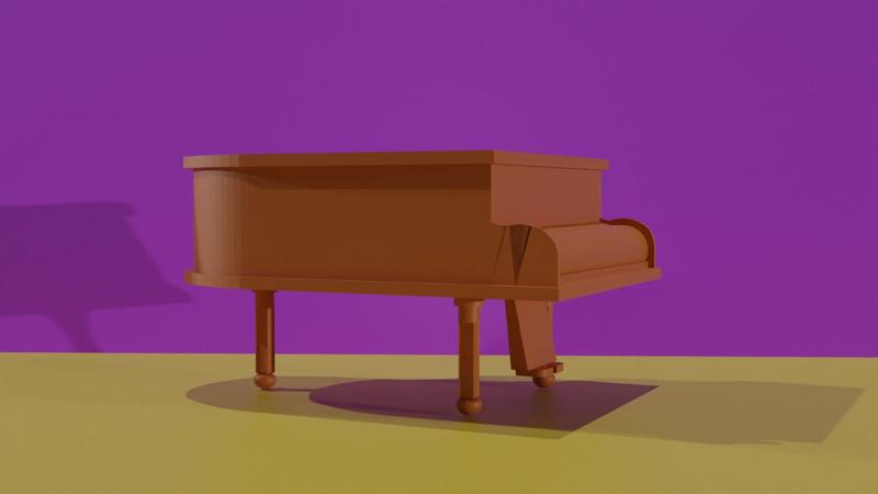 Piano In Size H0 Ho Piano