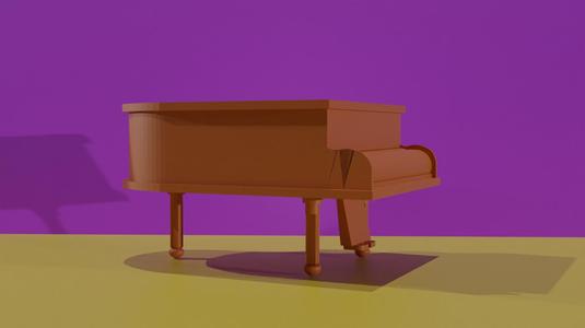 Piano In Size H0 Ho Piano